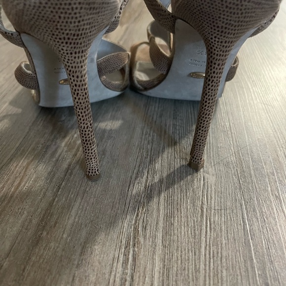 Sergio Rossi cut out T strap heels - Picture 4 of 5